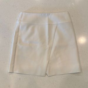 J. Crew Women Ivory Skirt - size 4 - exposed zipper
